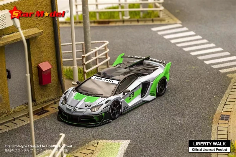 PreSale Star Model 1:64 LBWK LB-Silhouette WORKS Aventador GT Evo Die-Cast Car Model Collection Miniature
PreSale Star Model 1:64 LBWK LB-Silhouette WORKS Aventador GT Evo Die-Cast Car Model Collection Miniature