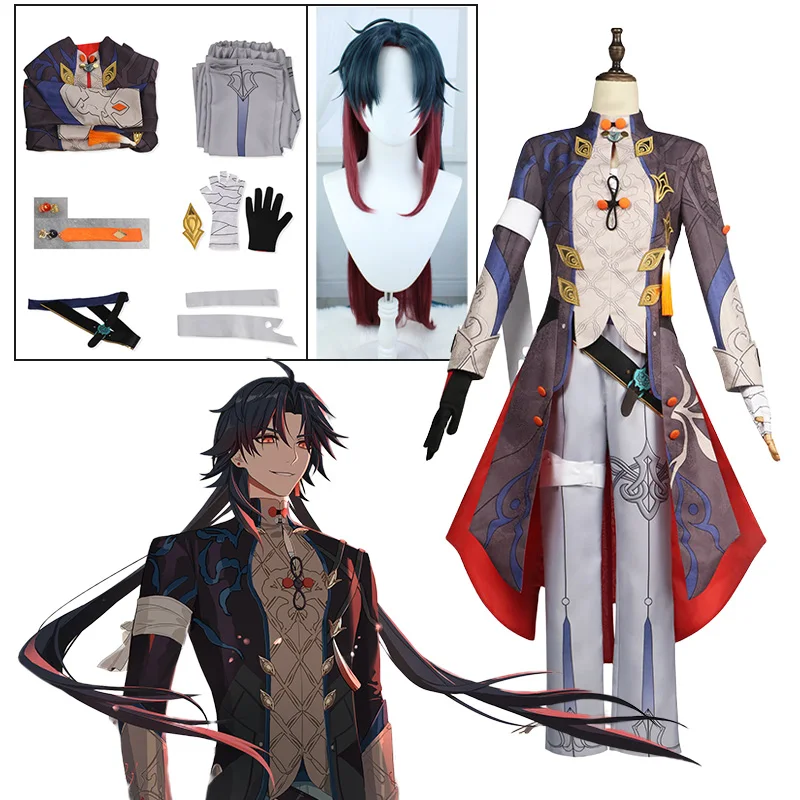 Blade Honkai Star Rail Cosplay Costume Game Honkai Blade Cosplay Wig Uniform Outfits Full Set Halloween Party Costumes for Wan
Blade Honkai Star Rail Cosplay Costume Game Honkai Blade Cosplay Wig Uniform Outfits Full Set Halloween Party Costumes for Wan