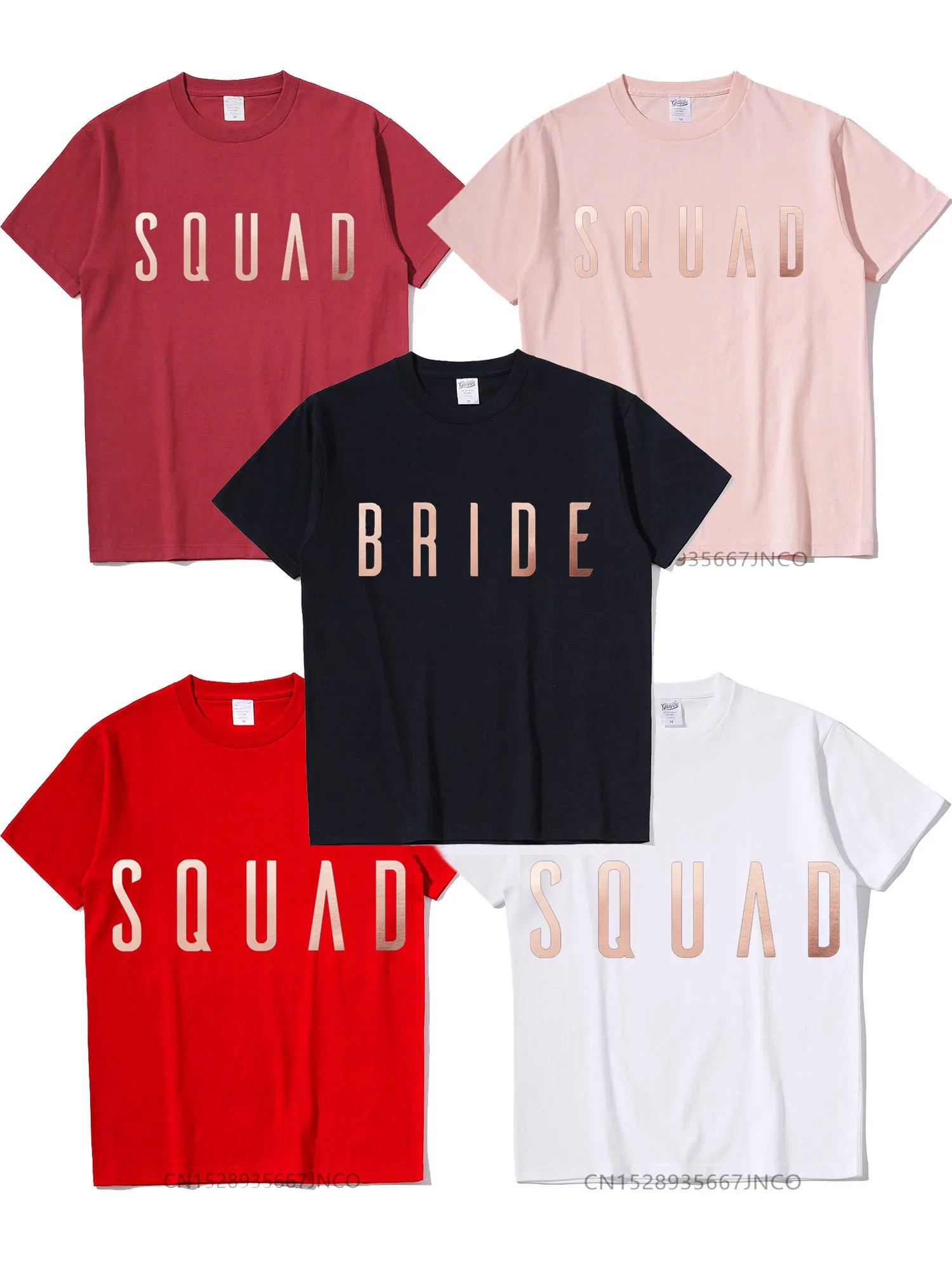 BRIDE 100% Cotton Femme Bridesmaid EVJF Tee Shirt Girl Party Couple Matching Wedding Top Women Team To Be Bride Clothes
BRIDE 100% Cotton Femme Bridesmaid EVJF Tee Shirt Girl Party Couple Matching Wedding Top Women Team To Be Bride Clothes