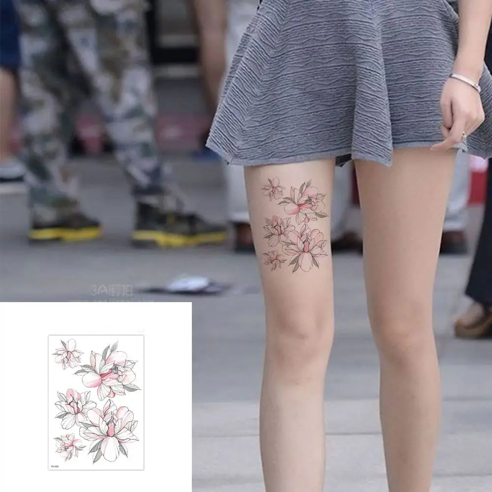 Fashion Various Peony Rose Flowers Fake Tatoo Temporary Tattoos Arm Decal Body Stickers
Fashion Various Peony Rose Flowers Fake Tatoo Temporary Tattoos Arm Decal Body Stickers