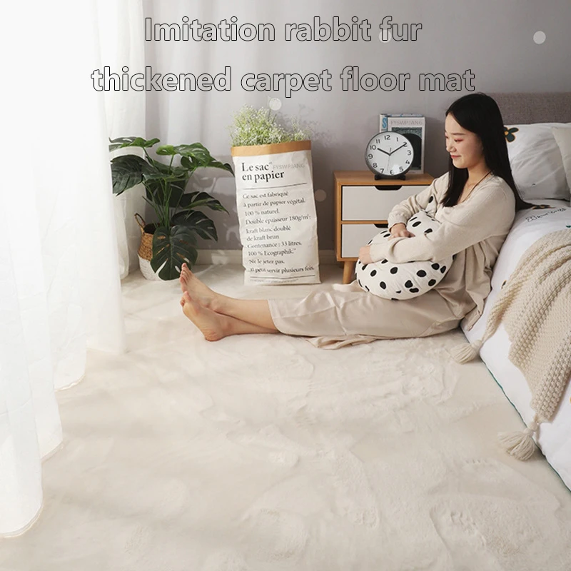 Faux Rabbit Fur Carpet Super Soft Silky Touch Area Rugs For Bedroom Rectangle Carpets For Livingroom Floormat Bedside Rug
Faux Rabbit Fur Carpet Super Soft Silky Touch Area Rugs For Bedroom Rectangle Carpets For Livingroom Floormat Bedside Rug