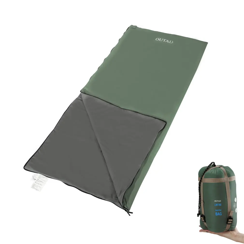 OUTAD Sleeping Bag Envelope Lightweight Portable Waterproof Comfort Durable for Traveling Camping Hiking & Outdoor Activities
OUTAD Sleeping Bag Envelope Lightweight Portable Waterproof Comfort Durable for Traveling Camping Hiking & Outdoor Activities