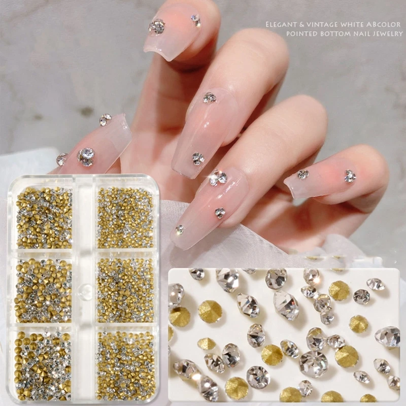 AB Crystals Nail Charms Micro Rhinestones Beads Nail Jewelry Tips Nail Art Decor for DIY Craft Cellphone Case Ornament
AB Crystals Nail Charms Micro Rhinestones Beads Nail Jewelry Tips Nail Art Decor for DIY Craft Cellphone Case Ornament