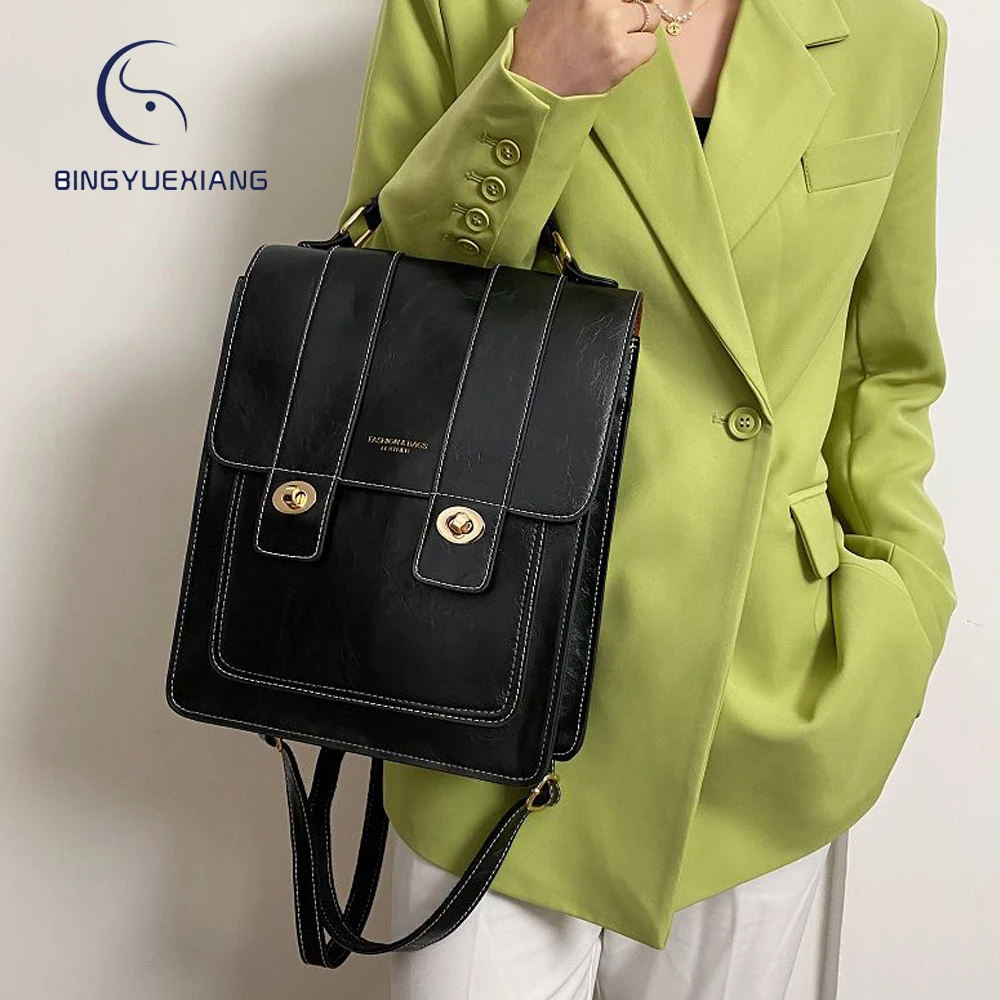 2022 New Luxury Designer High Quality Leather Women's Backpack Solid Color Ladies Anti Theft Backpack Fashion Student Schoolbag 
2022 New Luxury Designer High Quality Leather Women's Backpack Solid Color Ladies Anti Theft Backpack Fashion Student Schoolbag