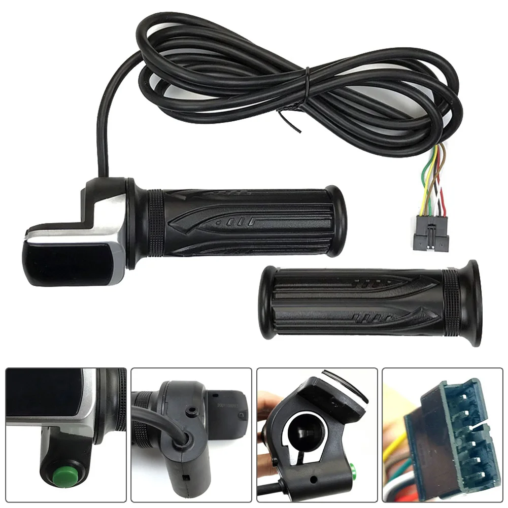 1 Pair Throttle Grip Twisting Accurate Black Clear Good Non-slip Grip LCD Display Instrument Soft And Comfortable
1 Pair Throttle Grip Twisting Accurate Black Clear Good Non-slip Grip LCD Display Instrument Soft And Comfortable
