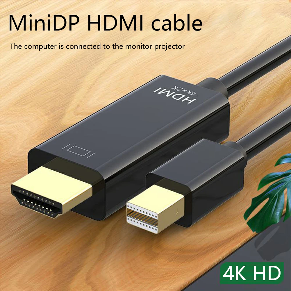 Hot Selling Electronic Converter Minidp To HDMI Computer HD Conversion Cable 1.8m 1080p 4K High Cost Performance
Hot Selling Electronic Converter Minidp To HDMI Computer HD Conversion Cable 1.8m 1080p 4K High Cost Performance
