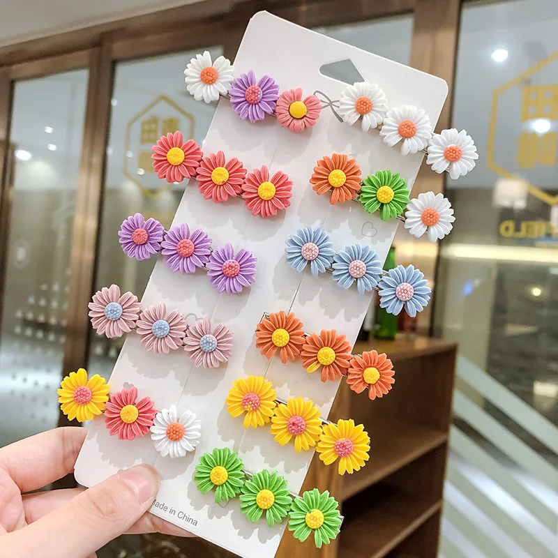 Wholesale Candy Color Acrylic Hair Side Clips for Fancy Kids Baby Girls Princess Daisy Flower Hair Barrettes Women Ornaments
Wholesale Candy Color Acrylic Hair Side Clips for Fancy Kids Baby Girls Princess Daisy Flower Hair Barrettes Women Ornaments
