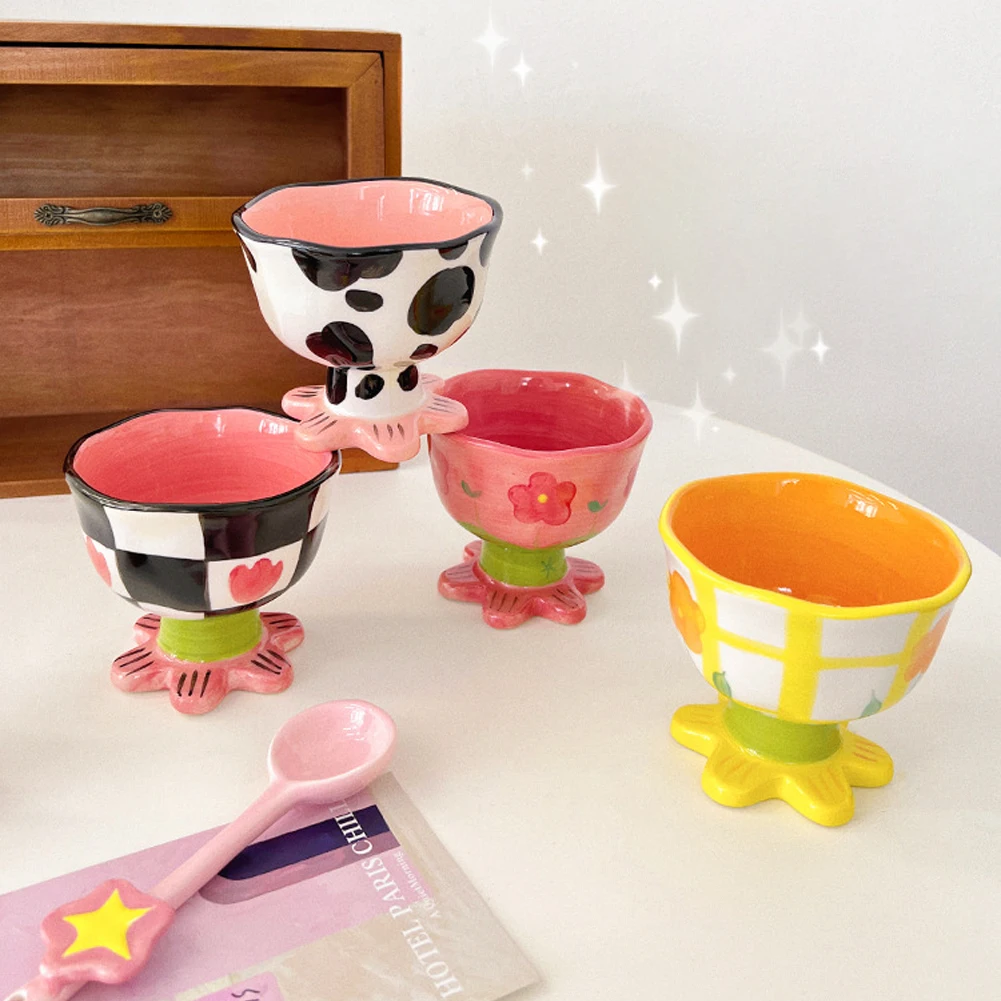 Porcelain Mug Hand-painted Flower Ceramic Coffee Cup Flower Ceramic Mug Ceramic Mug Dessert Cup Bowl Irregular Ceramic Bowl
Porcelain Mug Hand-painted Flower Ceramic Coffee Cup Flower Ceramic Mug Ceramic Mug Dessert Cup Bowl Irregular Ceramic Bowl