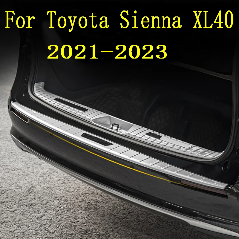 Car Exterior Decoration Rear Guard Protection Pannel For Toyota Sienna XL40 Accessories 2021 2022 2023 Trunk Rear Guard Plate
Car Exterior Decoration Rear Guard Protection Pannel For Toyota Sienna XL40 Accessories 2021 2022 2023 Trunk Rear Guard Plate
