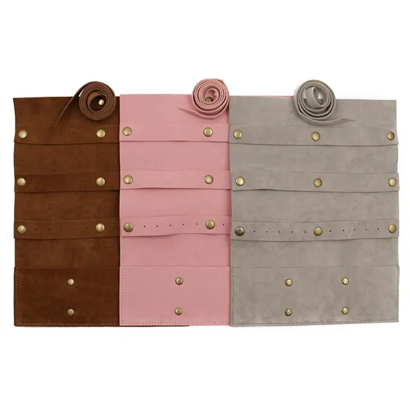 Сумка для хранения ювелирных изделий в рулоне, для деловых поездок, вместительный легкий Чехол для ювелирных изделий
Сумка для хранения ювелирных изделий в рулоне, для деловых поездок, вместительный легкий Чехол для ювелирных изделий