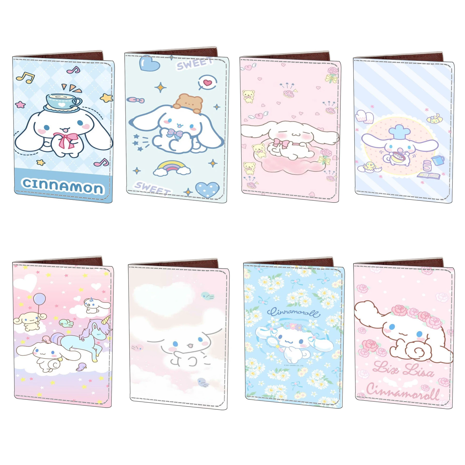 Sanrios Cinnamoroll kawaii Anime Cartoon из искусственной кожи RFID Обложка для паспорта для путешествий, удостоверения личности, кредитных предметов, кошелек, ...
Sanrios Cinnamoroll kawaii Anime Cartoon из искусственной кожи RFID Обложка для паспорта для путешествий, удостоверения личности, кредитных предметов, кошелек, ...