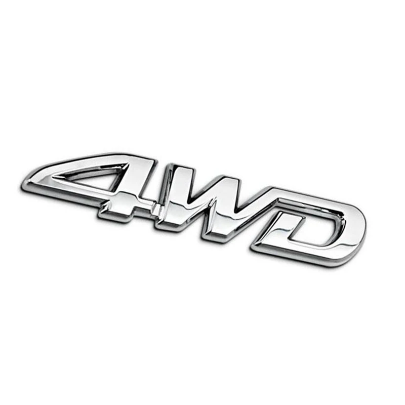 Car Metal Badge Sticker 4WD Displacement Emblem Badge All Wheel Drive Auto Sticker
Car Metal Badge Sticker 4WD Displacement Emblem Badge All Wheel Drive Auto Sticker