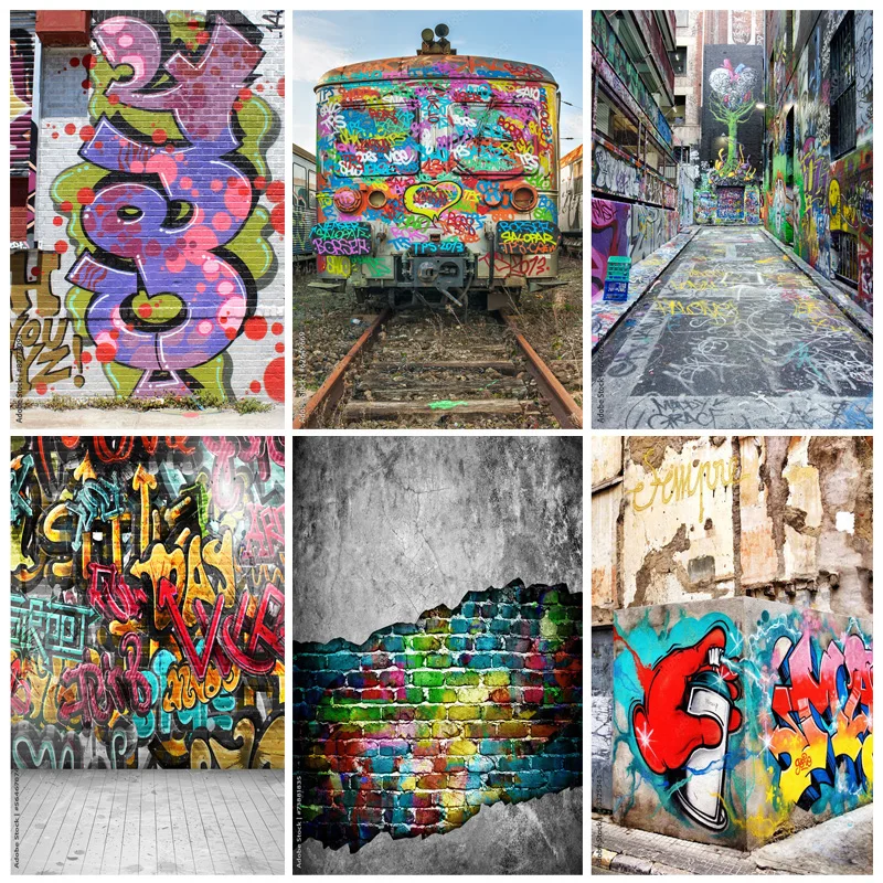 SHUOZHIKE Art Fabric Photography Backdrops Props Vintage Graffiti Brick Wall Photography Background TOK-02
SHUOZHIKE Art Fabric Photography Backdrops Props Vintage Graffiti Brick Wall Photography Background TOK-02