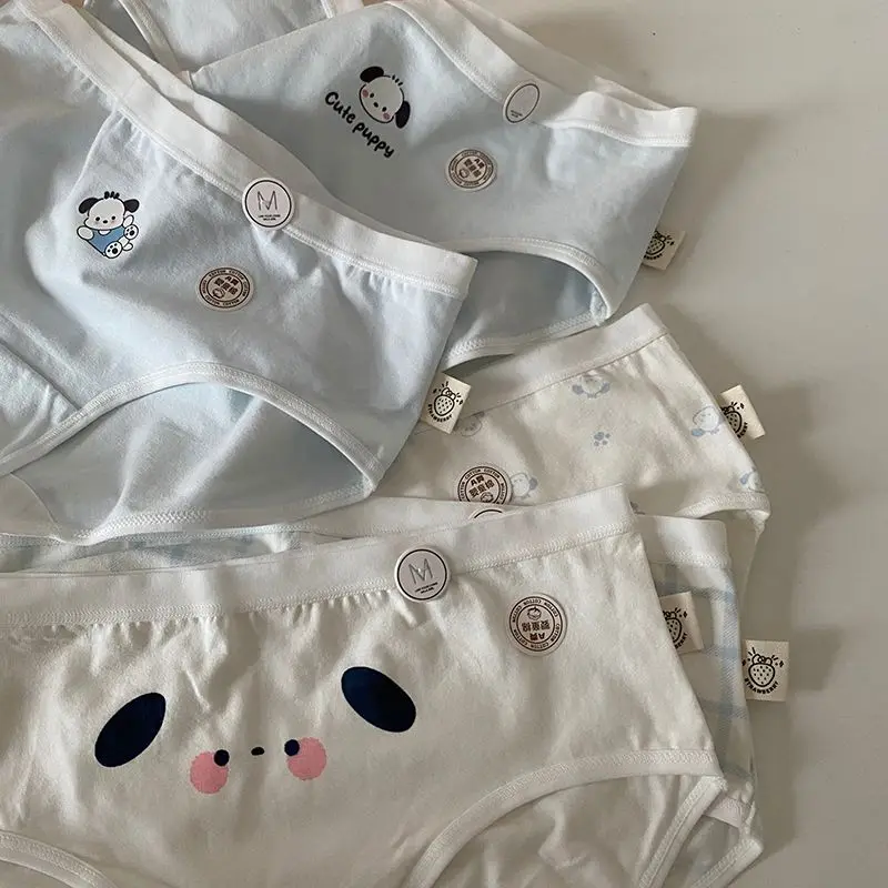New Pochacco Sanrio Kawaii Anime Cotton Panties Heal Girl Heart Student Middle Waist Antibacterial Briefs Cute Cartoon Gift Toys
New Pochacco Sanrio Kawaii Anime Cotton Panties Heal Girl Heart Student Middle Waist Antibacterial Briefs Cute Cartoon Gift Toys