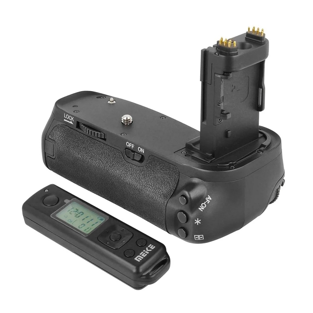 

Mcoplus MK-6DII Pro Vertical Battery Grip Holder for Canon 6DII 6D mark ii Camera as BG-E21 with Wireless Remote Control