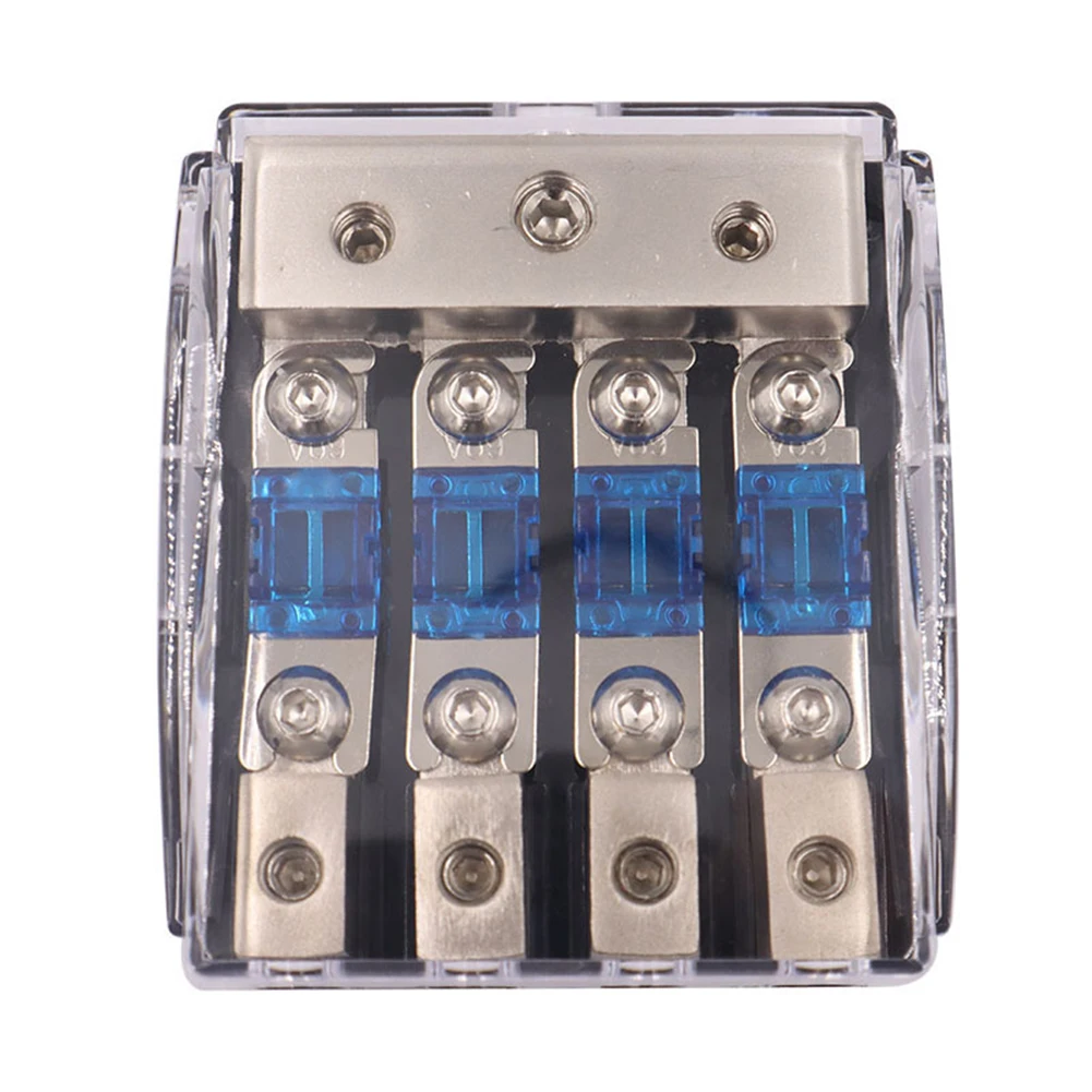 Car Audio Power ANL Fuse Holder 2/3/4 Way ANL Aluminum Alloy Distribution Block High Quality
Car Audio Power ANL Fuse Holder 2/3/4 Way ANL Aluminum Alloy Distribution Block High Quality