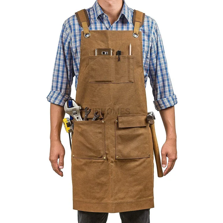 Unisex Thick Canvas Woodworking Garden Carpenters Apron with Pockets Durable Heavy Duty Outdoor Work Cafe Shop Apron Overalls
Unisex Thick Canvas Woodworking Garden Carpenters Apron with Pockets Durable Heavy Duty Outdoor Work Cafe Shop Apron Overalls
