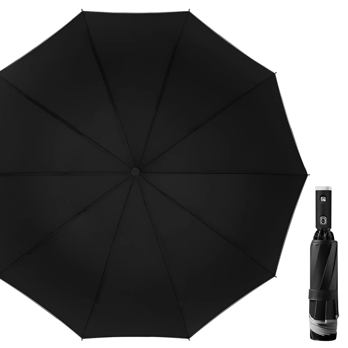 Reverse LED Umbrella 10 Ribs Reverse Automatic Umbrella with Reflective Strip Windproof Waterproof Inverted Folding Umbrella
Reverse LED Umbrella 10 Ribs Reverse Automatic Umbrella with Reflective Strip Windproof Waterproof Inverted Folding Umbrella