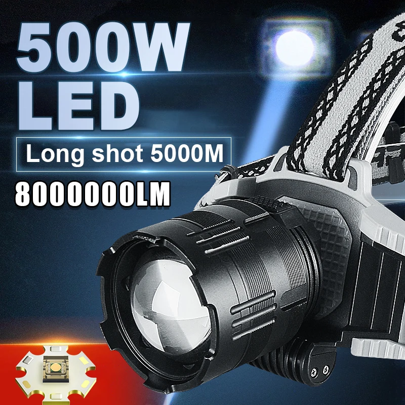 Head Flashlight Lantern Long Lamp 5000 Zoom Shot Meters Powerful Headlamp Rechargeable Headlight Head
Head Flashlight Lantern Long Lamp 5000 Zoom Shot Meters Powerful Headlamp Rechargeable Headlight Head