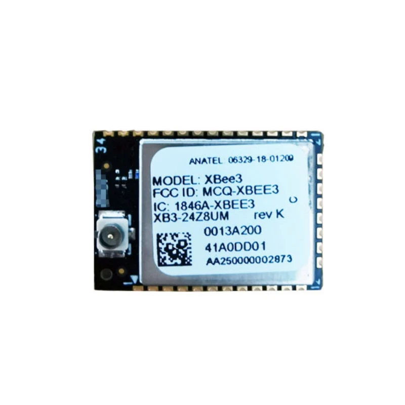 PRO Zigbee3.0 wireless module XB3-24Z8UM 100% New&Original U.FL antenna interface RF 250Kbps ISM 2.4Ghz
PRO Zigbee3.0 wireless module XB3-24Z8UM 100% New&Original U.FL antenna interface RF 250Kbps ISM 2.4Ghz