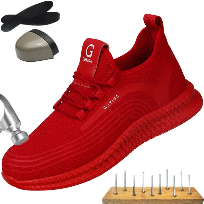 Holfredterse Dropshipping Men Steel Toe Safety Boots Indestructible Shoes Light Work Low Top Sneakers Breathable Shoes 1688-9161
Holfredterse Dropshipping Men Steel Toe Safety Boots Indestructible Shoes Light Work Low Top Sneakers Breathable Shoes 1688-9161