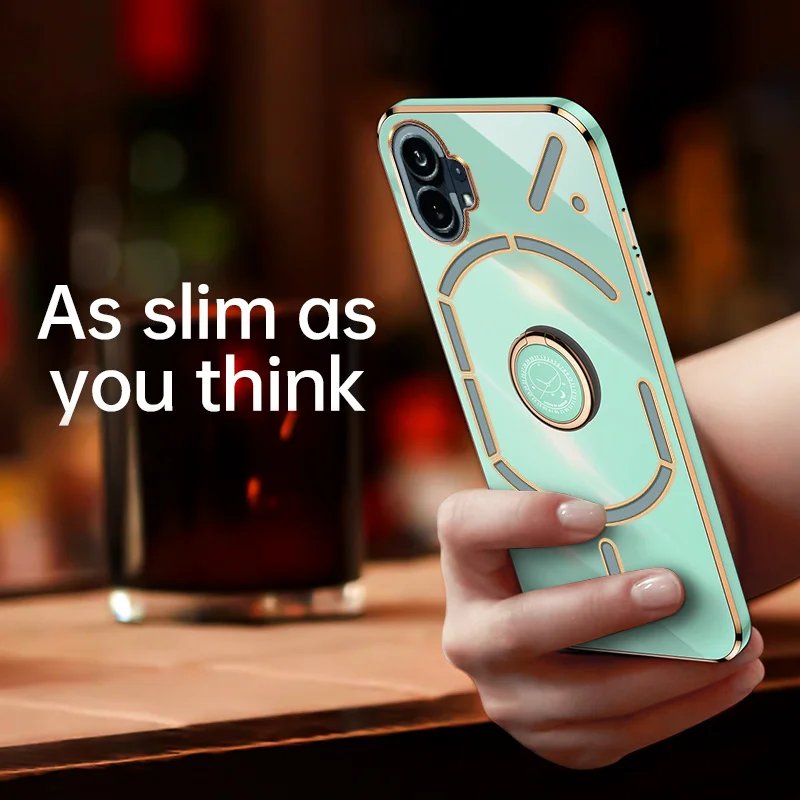 Luxury Plating Square Ring Holder Silicone Phone Case On For Nothing Phone 1 One Phone1 Phone Case Camera Protection Cover
Luxury Plating Square Ring Holder Silicone Phone Case On For Nothing Phone 1 One Phone1 Phone Case Camera Protection Cover