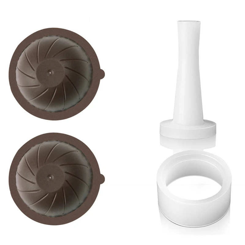 Reusable Coffee Capsule Cup Filter for Nespresso Vertuo Refillable Coffee Cup Holder Pod Strainer with Tamper Fill Ring
Reusable Coffee Capsule Cup Filter for Nespresso Vertuo Refillable Coffee Cup Holder Pod Strainer with Tamper Fill Ring
