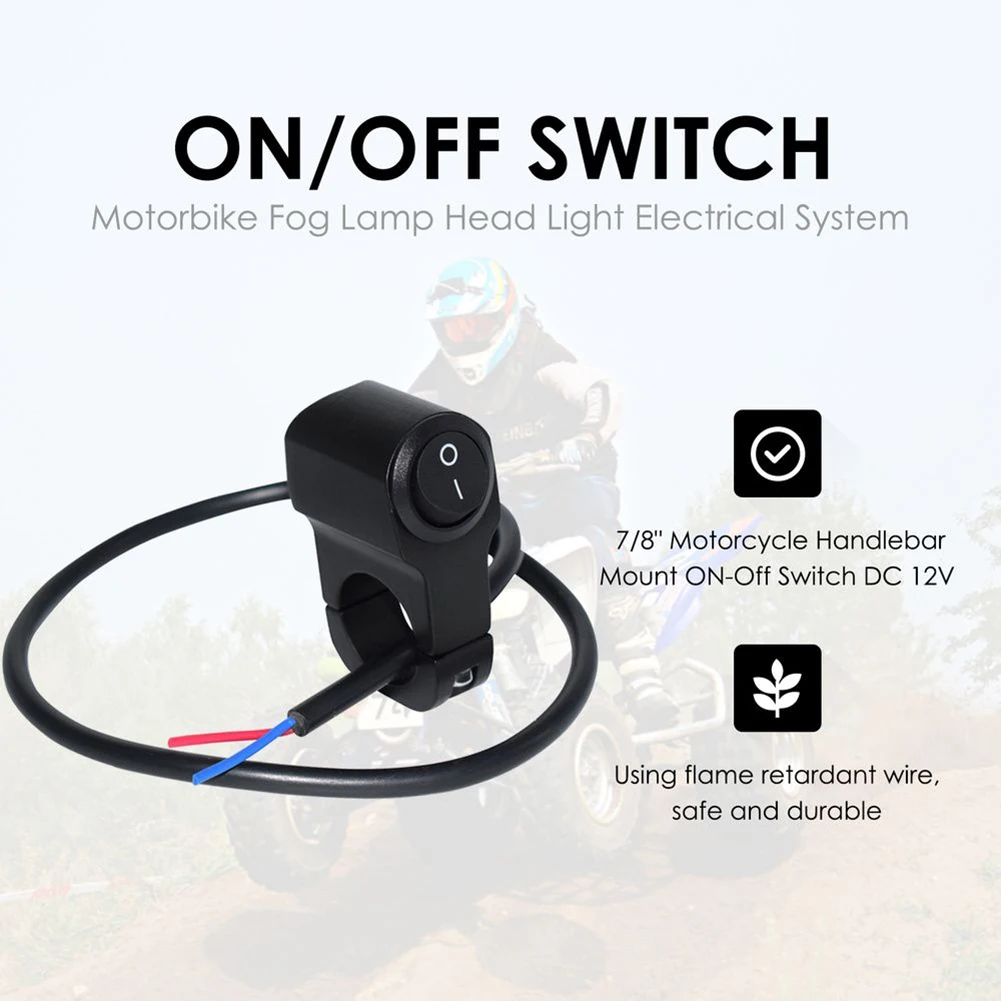 1pcs Waterproof Light Switch Motorbike Motorcycle 12V Handlebar Headlight Fog Spot Light On Off Switch
1pcs Waterproof Light Switch Motorbike Motorcycle 12V Handlebar Headlight Fog Spot Light On Off Switch