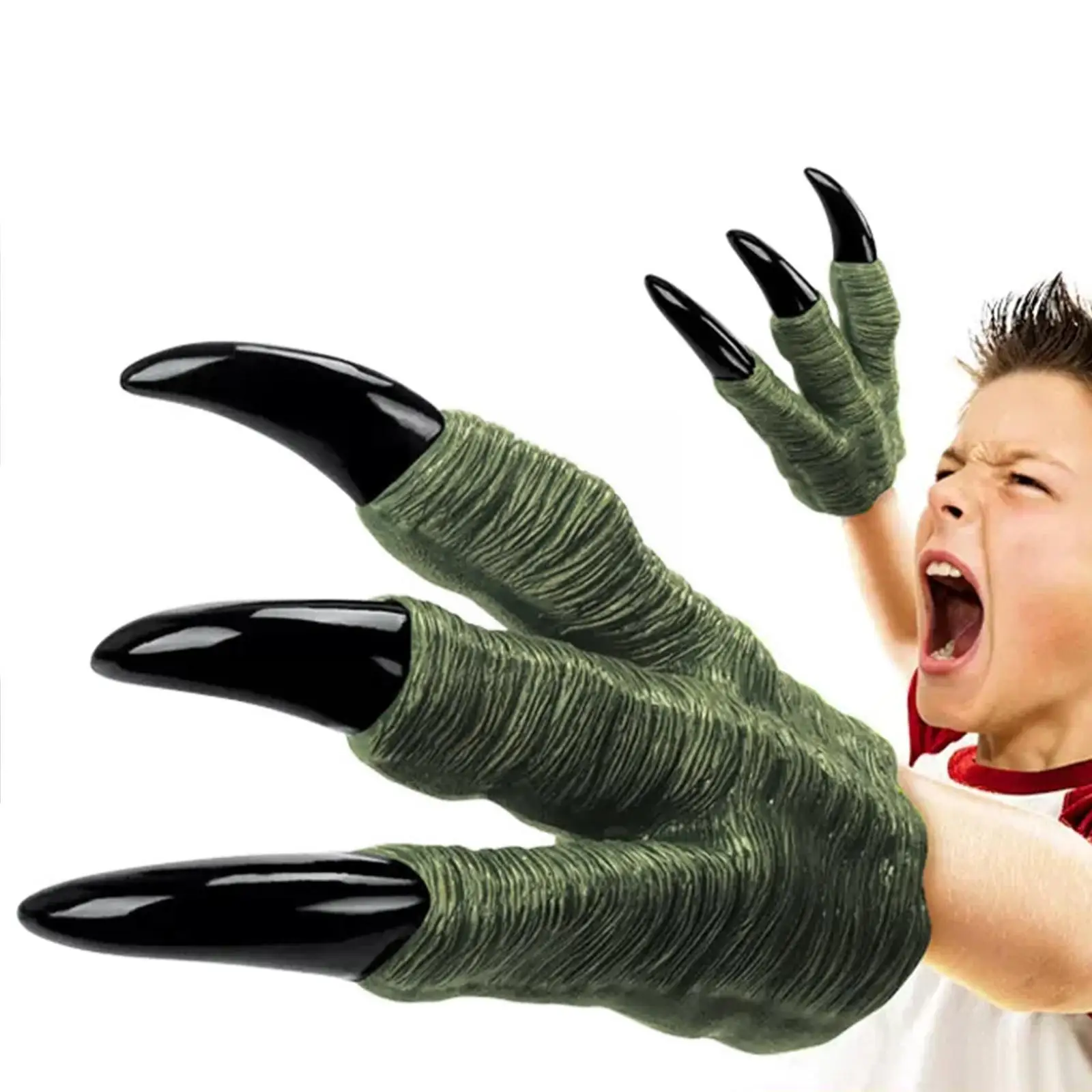 Dinosaur Soft Claw Gloves for Boys Cosplay Battle Play Model Halloween Costumes Trick Prop Adult Children Gift Y7T6
Dinosaur Soft Claw Gloves for Boys Cosplay Battle Play Model Halloween Costumes Trick Prop Adult Children Gift Y7T6