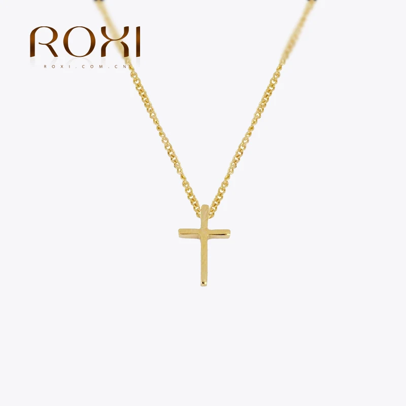 ROXI минимализм крест ожерелье, подвеска, колье, для женщин, необычных ювелирных изделий 925 стерлингового серебра Золотая цепочка ожерелье в с...
ROXI минимализм крест ожерелье, подвеска, колье, для женщин, необычных ювелирных изделий 925 стерлингового серебра Золотая цепочка ожерелье в с...