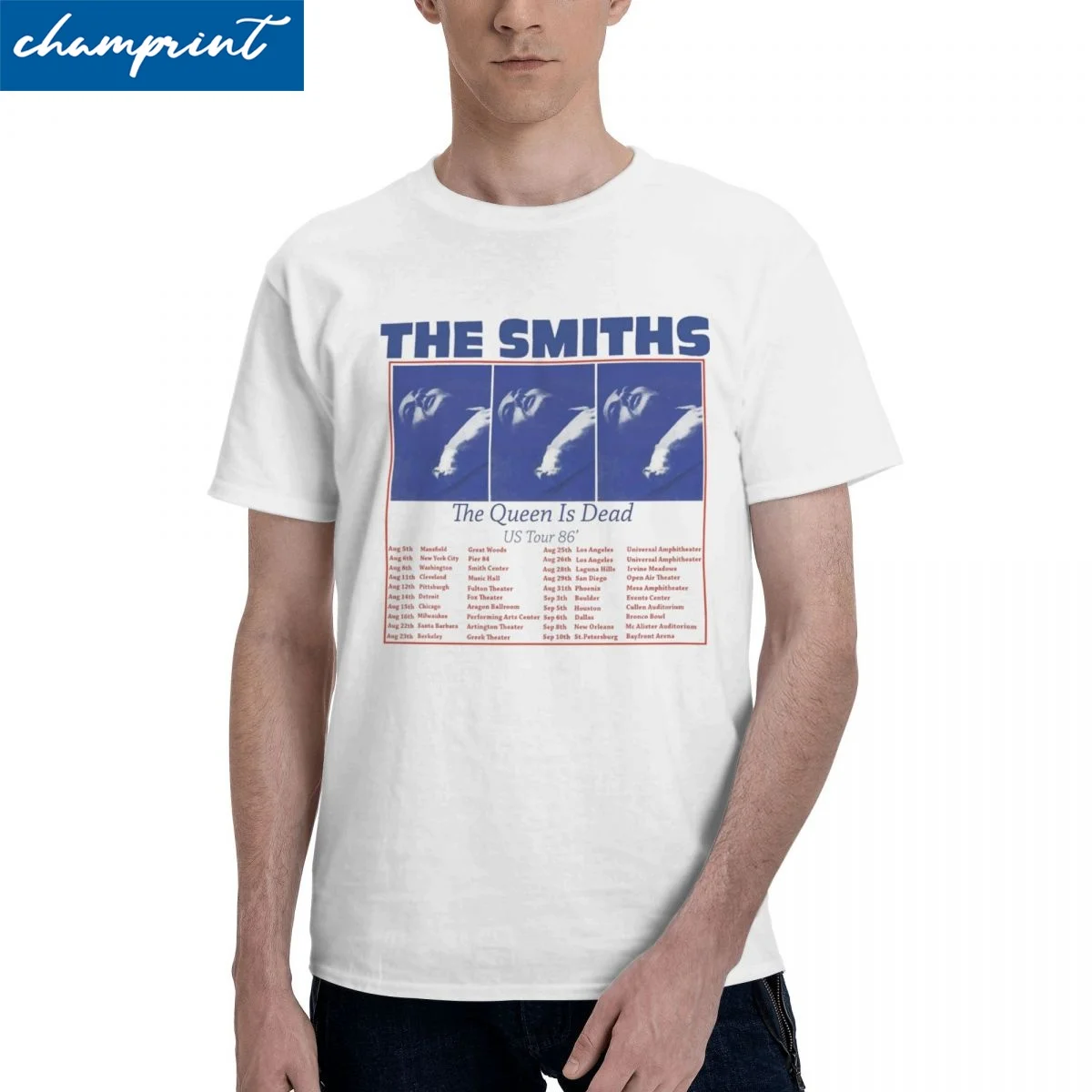 The Smiths for Men Women T Shirt The Queen is Dead Tee Shirt Short Sleeve Round Collar T-Shirts 100% Cotton Original Clothes
The Smiths for Men Women T Shirt The Queen is Dead Tee Shirt Short Sleeve Round Collar T-Shirts 100% Cotton Original Clothes