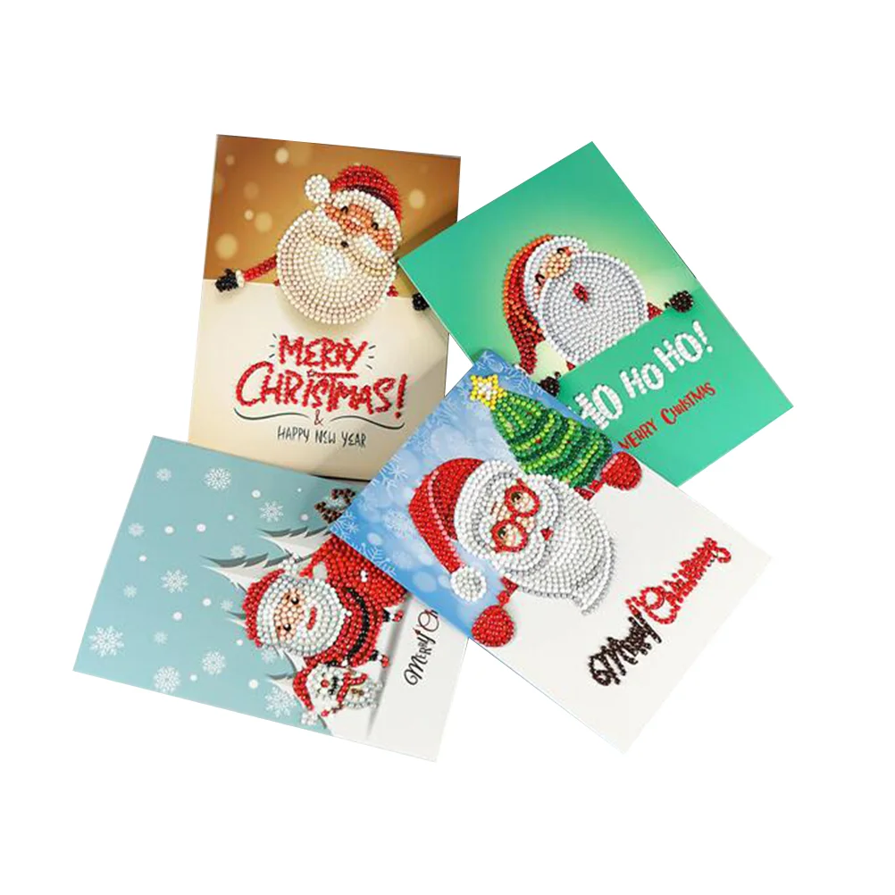 16pcs/set Xmas Diy Envelopes Christmas Greeting Cards Christmas Party Favor Crystal Painting Cards Holiday Thank You Cards
16pcs/set Xmas Diy Envelopes Christmas Greeting Cards Christmas Party Favor Crystal Painting Cards Holiday Thank You Cards