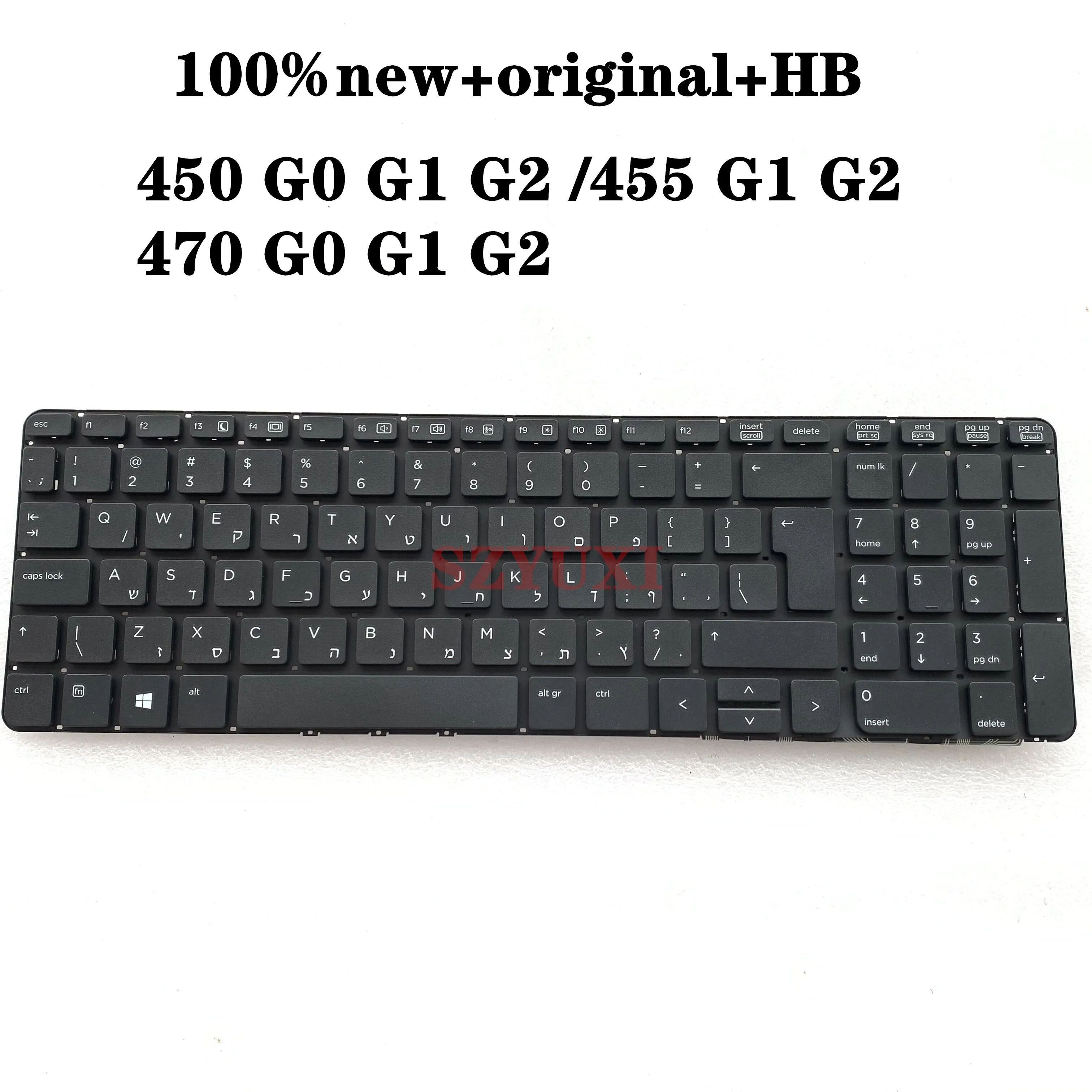 Клавиатура NEW HB Иврит для HP Probook 450 G0 450 G1 450 G2 455 G1 455 G2 470 G0 470 G1 470 G2 738696-BB1 SN9123
Клавиатура NEW HB Иврит для HP Probook 450 G0 450 G1 450 G2 455 G1 455 G2 470 G0 470 G1 470 G2 738696-BB1 SN9123