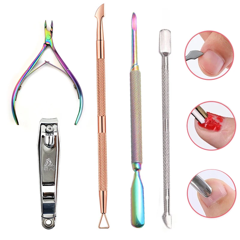 2/3/4Pcs Nail Tools Set Dead Skin Remover Cuticle Pusher Nippers Scissors Stainless Steel Nail Nipper Manicure Accessories
2/3/4Pcs Nail Tools Set Dead Skin Remover Cuticle Pusher Nippers Scissors Stainless Steel Nail Nipper Manicure Accessories