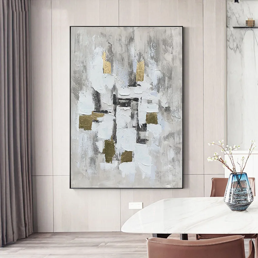 Hand Painted Oil Painting On Canvas No Framed Nordic Abstract Decoracion Home Wall Art Poster Artwork Picture For Living Room
Hand Painted Oil Painting On Canvas No Framed Nordic Abstract Decoracion Home Wall Art Poster Artwork Picture For Living Room