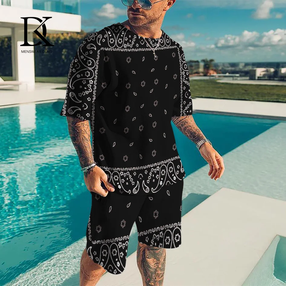 Brand Trend Men Sets Plus Size T Shirts+Shorts Two-piece SUIT Cool O-Neck Comfortable Outfits Male Tops Tracksuit Beach Shorts
Brand Trend Men Sets Plus Size T Shirts+Shorts Two-piece SUIT Cool O-Neck Comfortable Outfits Male Tops Tracksuit Beach Shorts