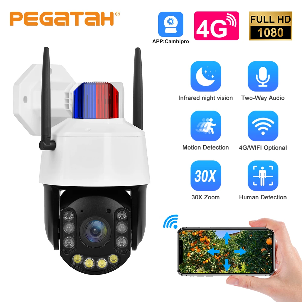 5MP HD Solar Surveillance Cameras 4G WIFI PTZ Video Security Camera Outdoor 30x Zoom Waterproof PIR Human Detection Solar Cam
5MP HD Solar Surveillance Cameras 4G WIFI PTZ Video Security Camera Outdoor 30x Zoom Waterproof PIR Human Detection Solar Cam