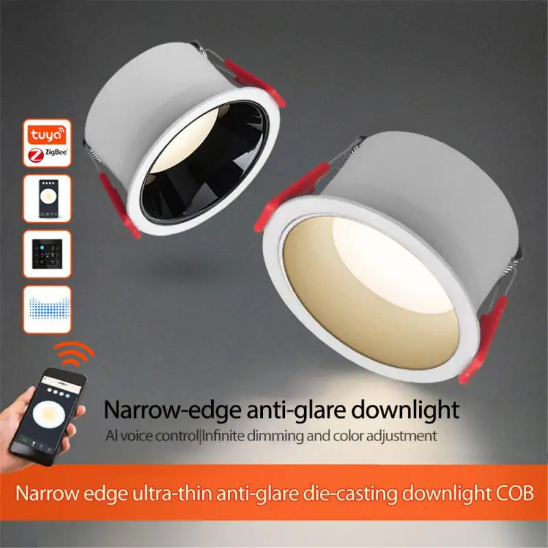 Wifi Warm Cool Light Indoor Lights Headless Voice Control Smart Home Bathroom Kitchen Stepless Dimming Downlight Spot Light
Wifi Warm Cool Light Indoor Lights Headless Voice Control Smart Home Bathroom Kitchen Stepless Dimming Downlight Spot Light