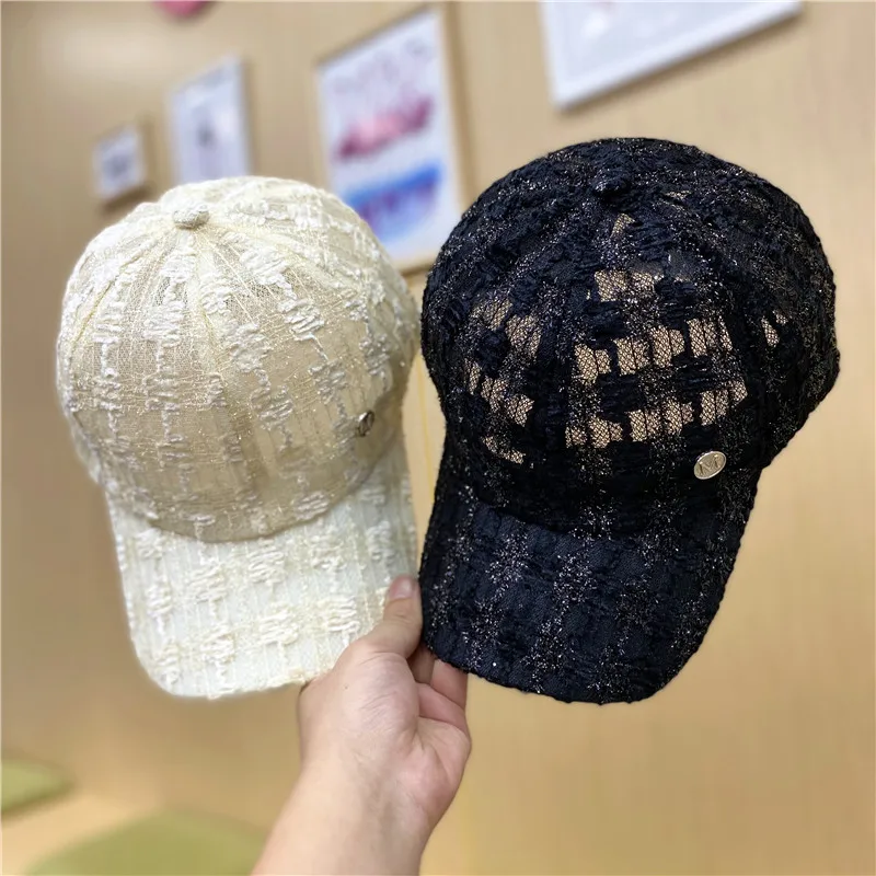 2022 Lace Baseball Cap Summer Ladies Small Fresh Breathable Thin Peaked Cap Tide Brand Face Small Fashion All-match Mesh Sun Hat
2022 Lace Baseball Cap Summer Ladies Small Fresh Breathable Thin Peaked Cap Tide Brand Face Small Fashion All-match Mesh Sun Hat
