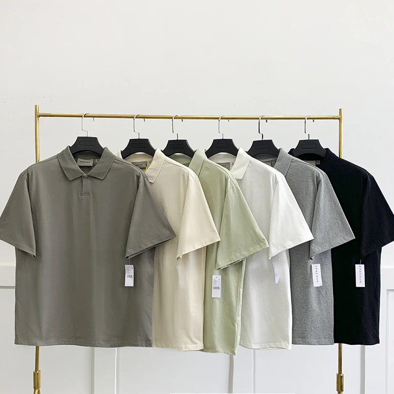 Essentials Oversized Men's Polo Shirt 100% 1:1 Women's Short Sleeved Golf Suit Loose Back Silicone Lettered T-shirt for Men
Essentials Oversized Men's Polo Shirt 100% 1:1 Women's Short Sleeved Golf Suit Loose Back Silicone Lettered T-shirt for Men