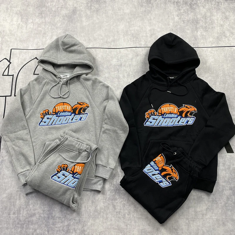 Trapstar Suit Embroidery Logo Couple Winter Fleece Hoodie Sweatshirts Sweatpants Set Vedio Product
Trapstar Suit Embroidery Logo Couple Winter Fleece Hoodie Sweatshirts Sweatpants Set Vedio Product