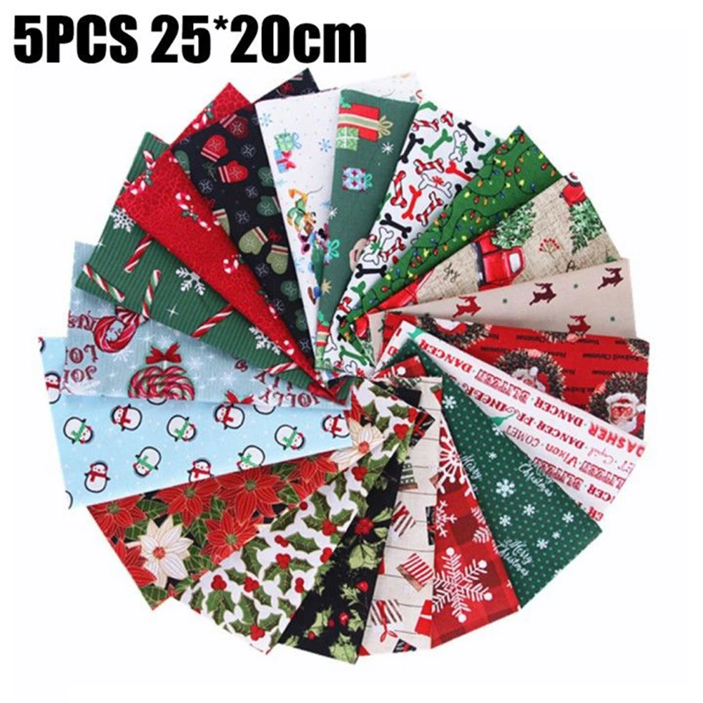 Soft Cotton Cloth Christmas Series Craft Frabic Fabrics Patchwork Material Bundles Sewing Quilting Practical New
Soft Cotton Cloth Christmas Series Craft Frabic Fabrics Patchwork Material Bundles Sewing Quilting Practical New