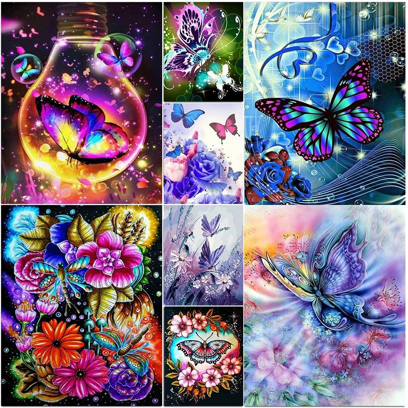 5D DIY Modern Art Butterfly Diamond Painting Animals Diamond Embroidery Full Diamond Mosaic Flower Cross Stitch Wall Home Decor
5D DIY Modern Art Butterfly Diamond Painting Animals Diamond Embroidery Full Diamond Mosaic Flower Cross Stitch Wall Home Decor