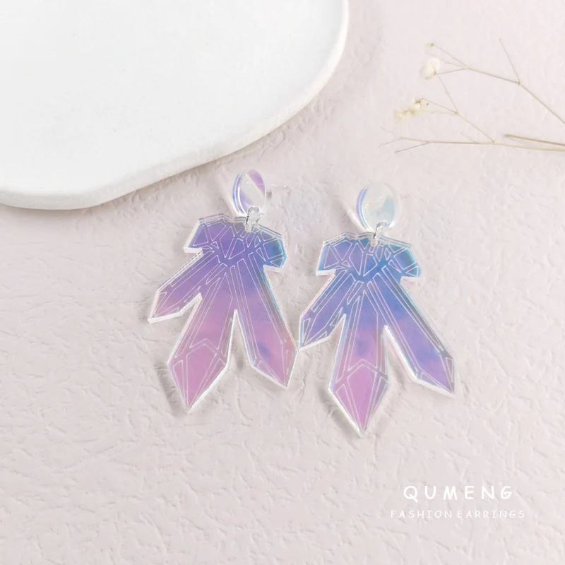Fashion Acrylic Laser Super Flash Irregular Geometric Cryolite Drop Earrings Colorful Punk Hip Hop Shining Party Jewelry Gifts
Fashion Acrylic Laser Super Flash Irregular Geometric Cryolite Drop Earrings Colorful Punk Hip Hop Shining Party Jewelry Gifts