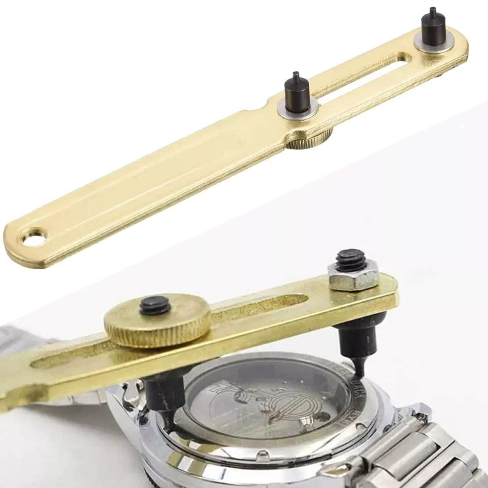Watch Back Case Opener Stainless Steel Wrench Type Back Remover Watchmaker Tool For Battery Replacement Watch Repair
Watch Back Case Opener Stainless Steel Wrench Type Back Remover Watchmaker Tool For Battery Replacement Watch Repair