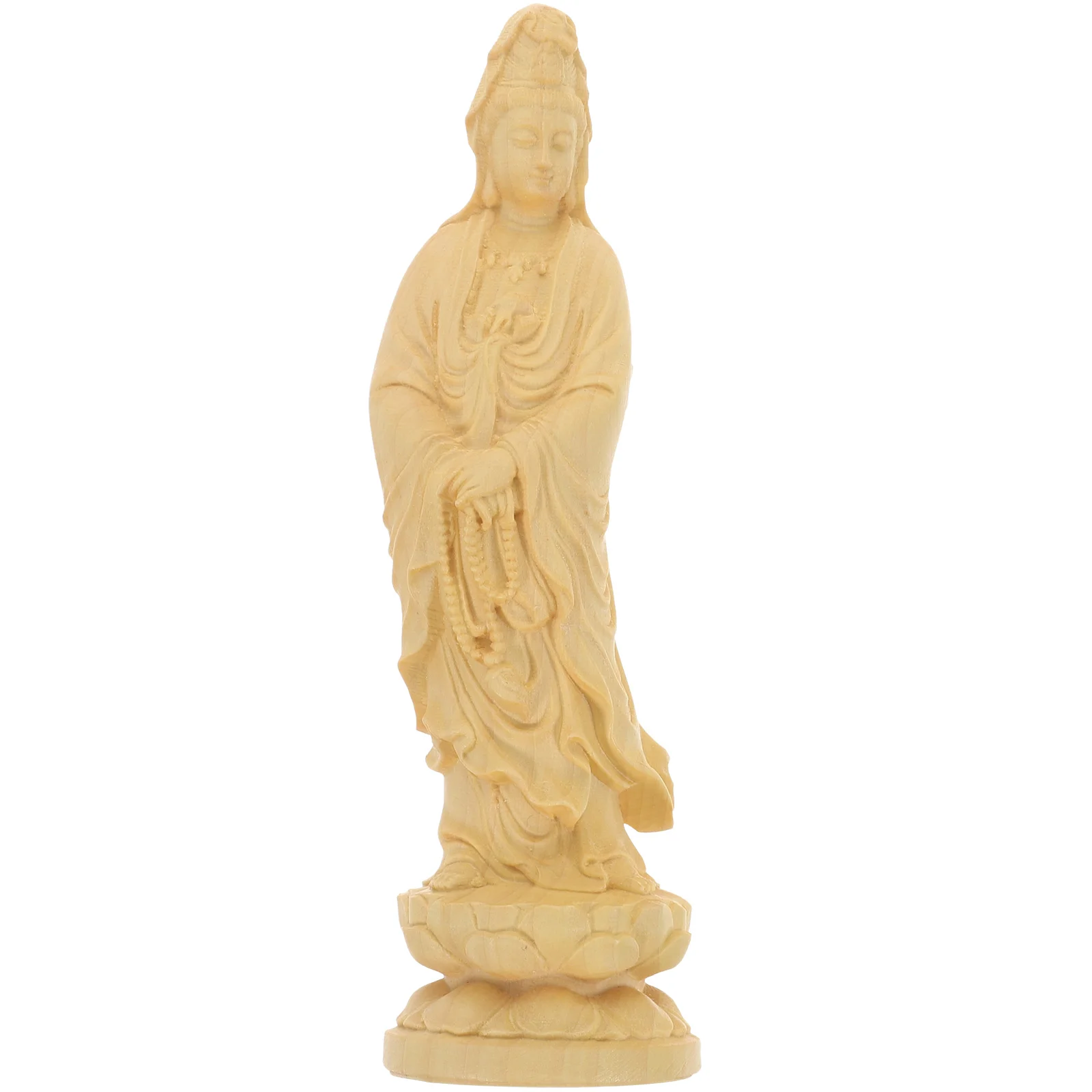 

quan yin figurine wooden statue fengshui kwan yin goddess of mercy sculpture for home meditation kuan yin ornament mascot