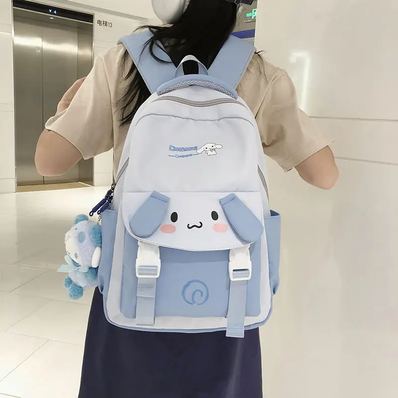 New Sanrio Kuromi Cinnamoroll Schoolbag Girls Boys Cute Cartoon My Melody Pompompurin Backpack Shoulder Bag Students Kids Gifts
New Sanrio Kuromi Cinnamoroll Schoolbag Girls Boys Cute Cartoon My Melody Pompompurin Backpack Shoulder Bag Students Kids Gifts