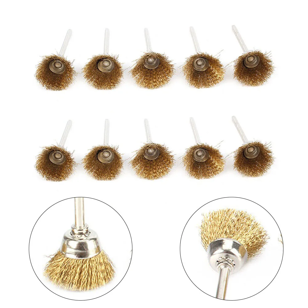 Polishing Wheel Brush 10pc 3.Mm Shank Wire Brush For Drill Polishing Accessories Metal Derusting Polish Wheel Brush
Polishing Wheel Brush 10pc 3.Mm Shank Wire Brush For Drill Polishing Accessories Metal Derusting Polish Wheel Brush