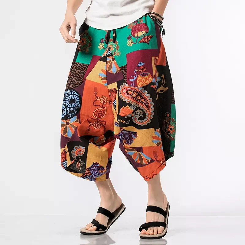 summer sweatpants streetwear joggers men hip hop cotton calf-length wide leg women trousers Dropshipping harem men's pants
summer sweatpants streetwear joggers men hip hop cotton calf-length wide leg women trousers Dropshipping harem men's pants