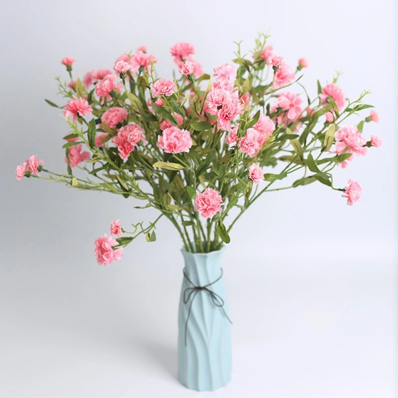 6 heads Bouquet of Artificial Silk Flower Carnations Home Garden Party Decor Bridal Wedding Holding Flowers Festival Decoration
6 heads Bouquet of Artificial Silk Flower Carnations Home Garden Party Decor Bridal Wedding Holding Flowers Festival Decoration